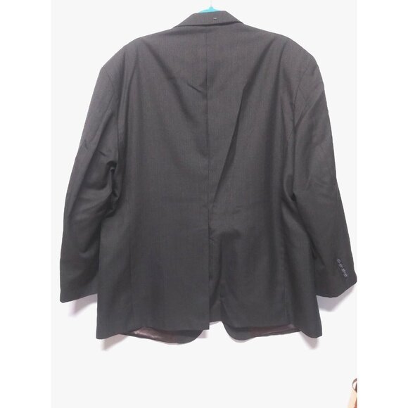 Kilburne and Finch Mens blazer sports coat 48R/W42 Wool Blend grayish brown EUC - Picture 2 of 10